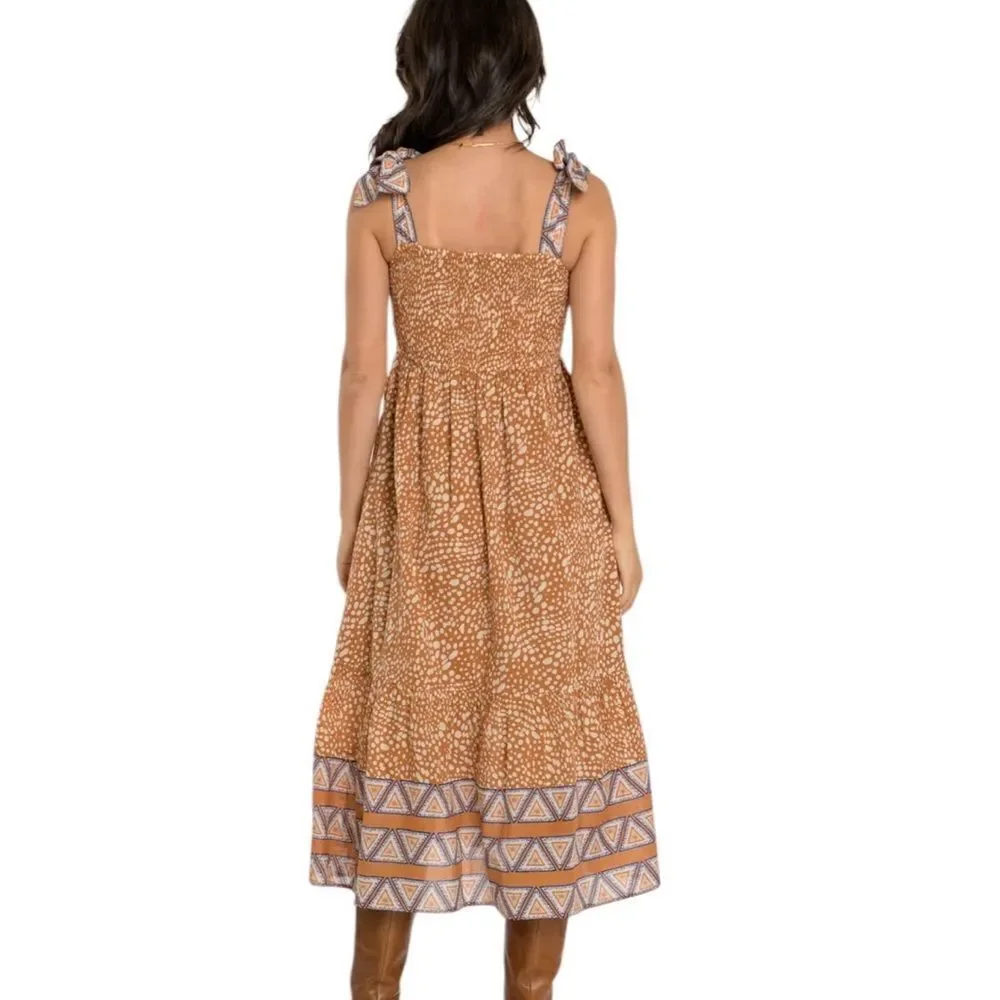 Olivia James The Label Doe Dress in Hide XS - Picture 3 of 8